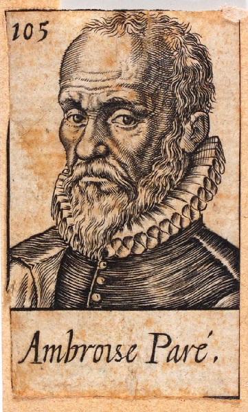 Portraits de plusieurs hommes illustres (105) : Ambroise Paré