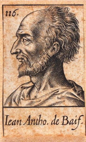 Portraits de plusieurs hommes illustres (116) : Jean Anthoine de Baïf