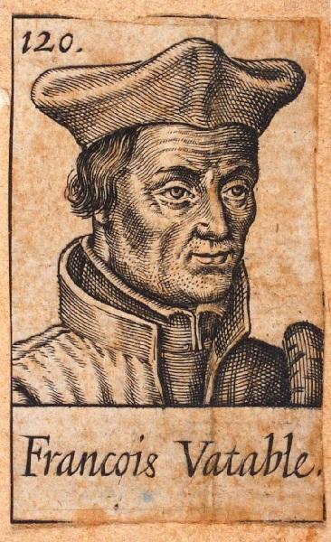 Portraits de plusieurs hommes illustres (120) : François Vatable Brouard