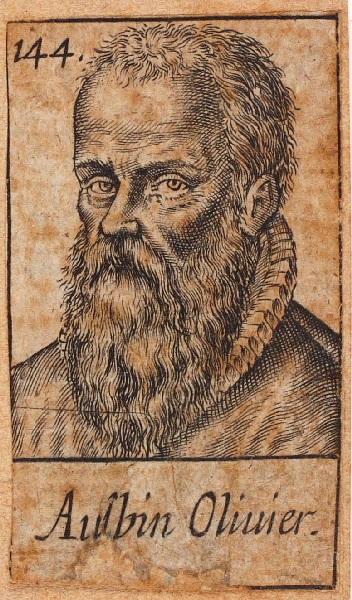 Portraits de plusieurs hommes illustres (144) : Aubin Olivier