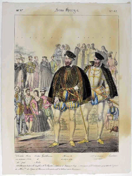 Henri II et François de Lorraine (titre inscrit)