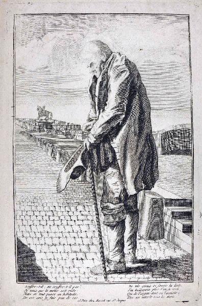 Mendiant sur le Pont Neuf