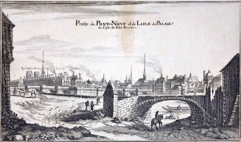 Le Pont-Neuf et la pointe de l'île de la Cité