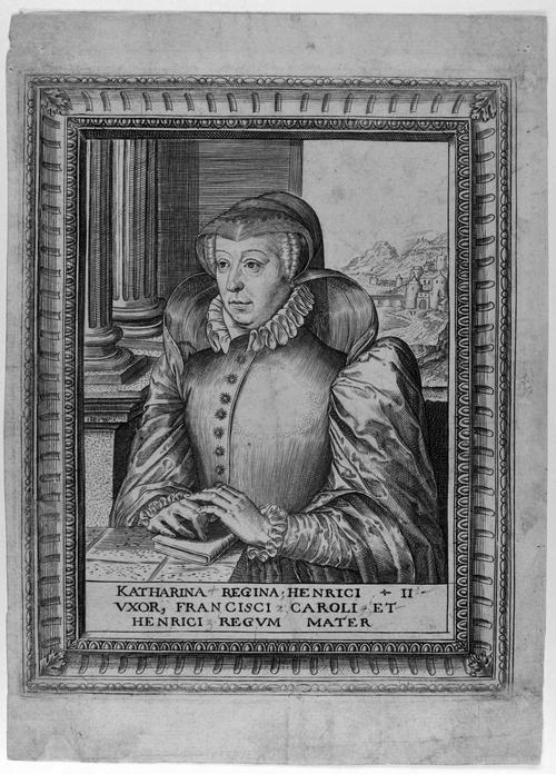 Katharina Regina Henrici II//Uxor, Francisci (Catherine de Médicis)