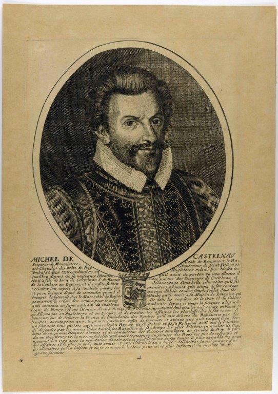 Michel de Castelneau en buste