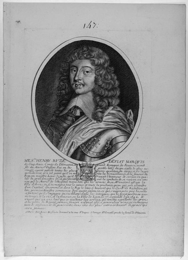 Henri Coiffier de Ruzé, marquis de Cinq Mars