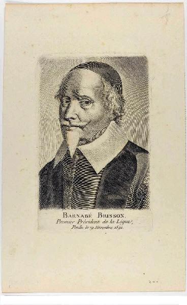 Barnabé Brisson, président de la Ligue (titre inscrit)