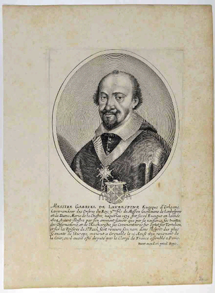 Gabriel de l'Aubespine, évêque d'Orléans