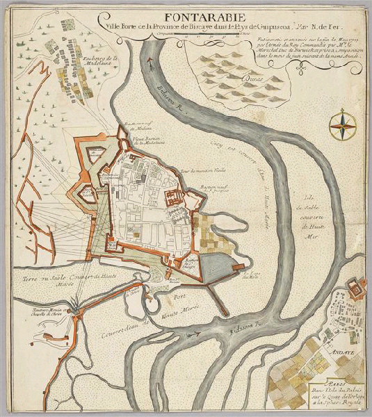 Fontarabie, ville forte de la province de Biscaye