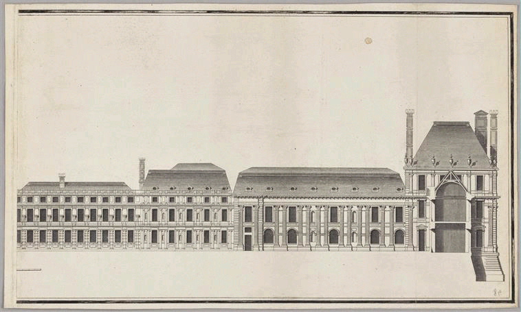 Paris. Palais des Tuileries