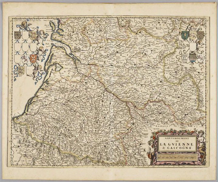 Gouvernement de la Guienne et Gascogne (titre inscrit)