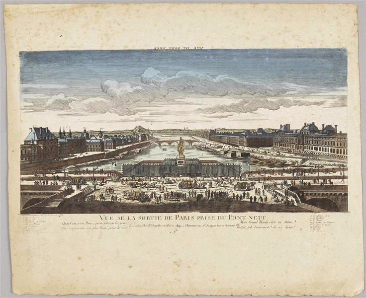 Le Pont Neuf et le cheval de bronze