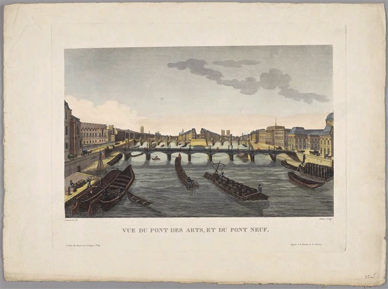 Paris. Le Pont- Neuf et le Pont des Arts