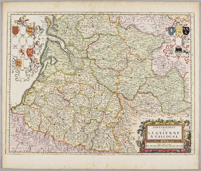 Gouvernement de la Guienne et Gascogne (titre inscrit)