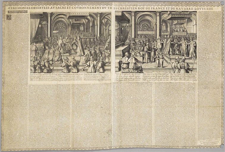 Sacre et Couronnement de Louis XIII à Reims