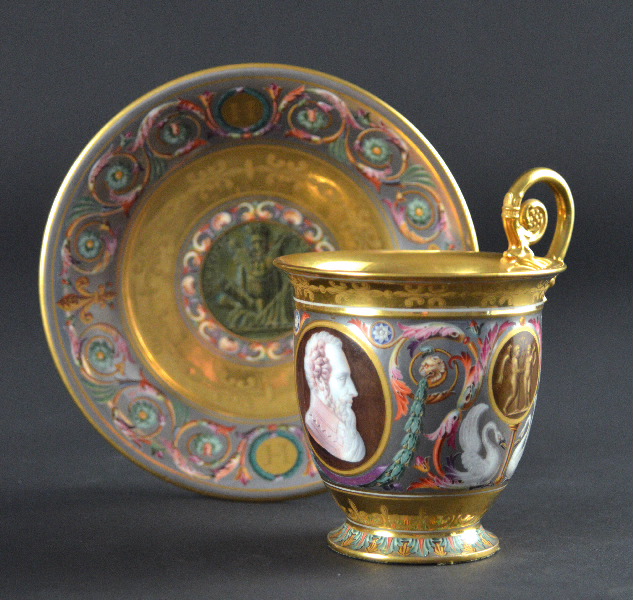 Cabaret de l'apothéose d'Henri IV : tasse A