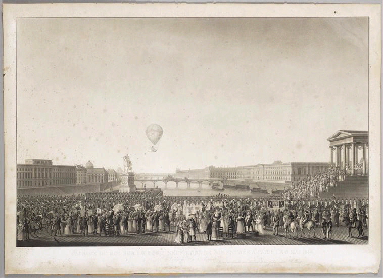Entrée de Louis XVIII à Paris le 3 mai 1814