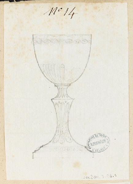 Coquetier à pied