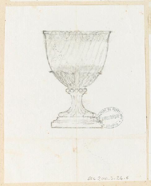 Coquetier à pied