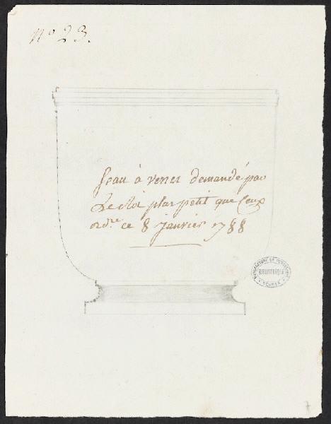 Seau à verre