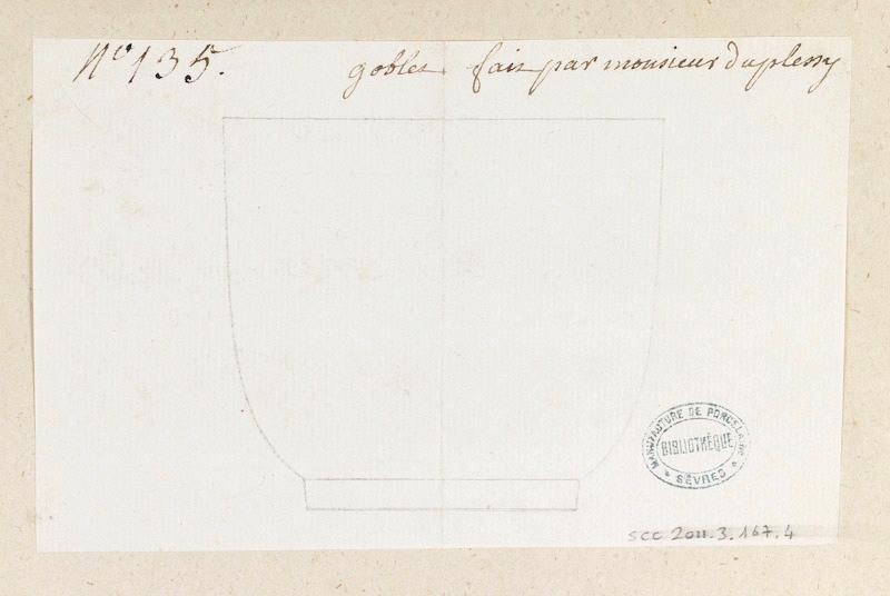 Tasse (titre factice) ; Gobelet Duplessis