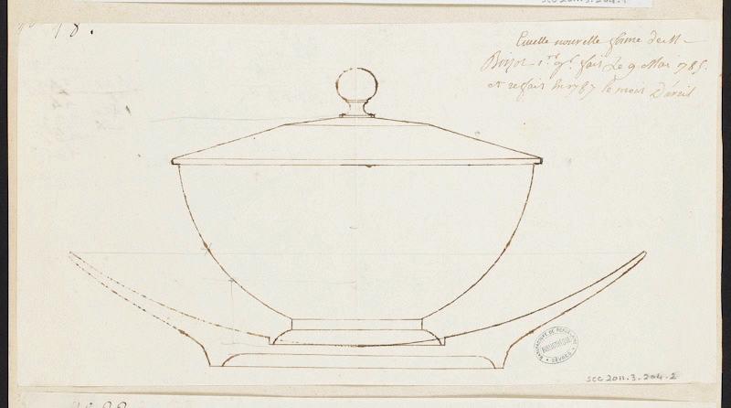 Ecuelle Boizot et plateau