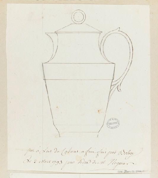Pot à lait Bolvry à frise