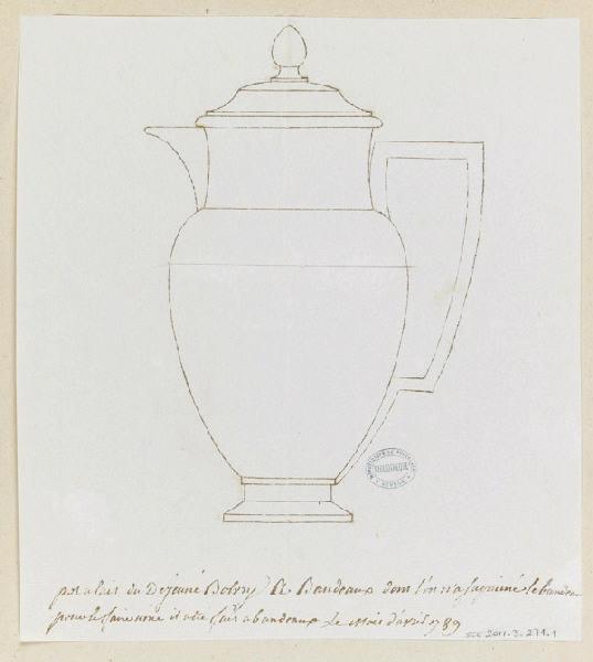 Pot à lait Bolvry à bandeau