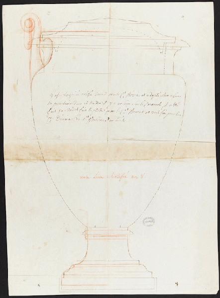 Vase Lagrénée lion