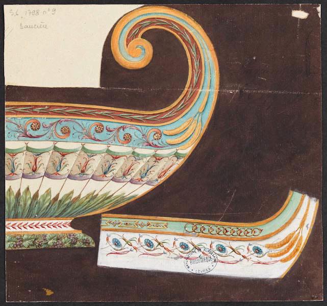 Service Arabesque dit 'Masson' : Saucière