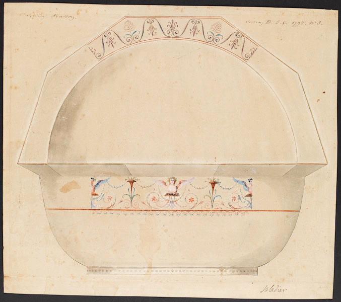 Service Arabesque dit 'Masson' : Saladier