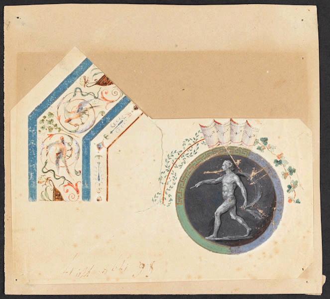 Service Arabesque dit 'Masson' : Motif décoratif