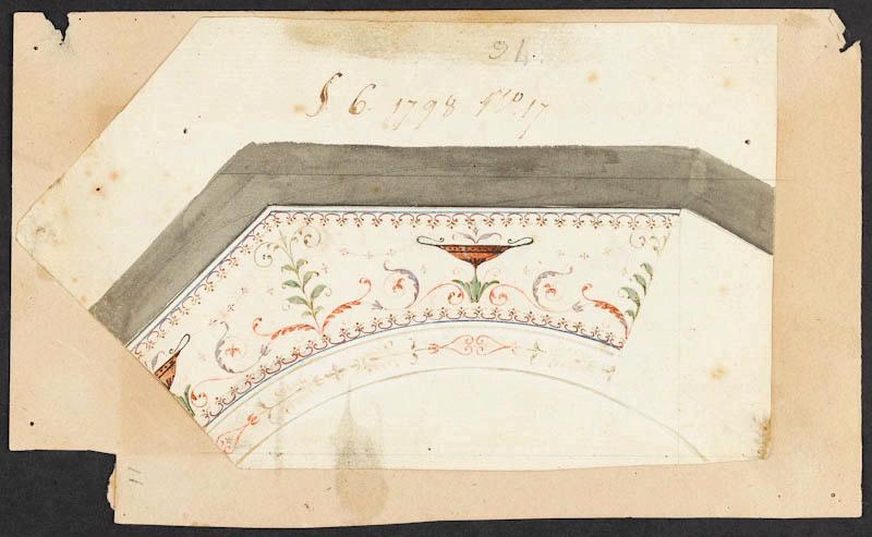 Service Arabesque dit 'Masson' : Frise