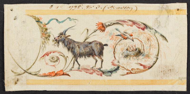 Service Arabesque dit 'Masson' : Frise