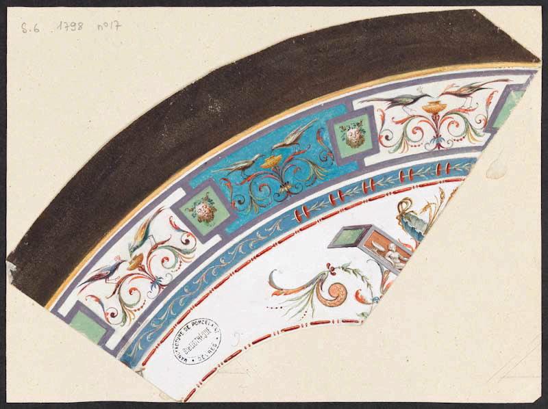 Service Arabesque dit 'Masson' : Frise