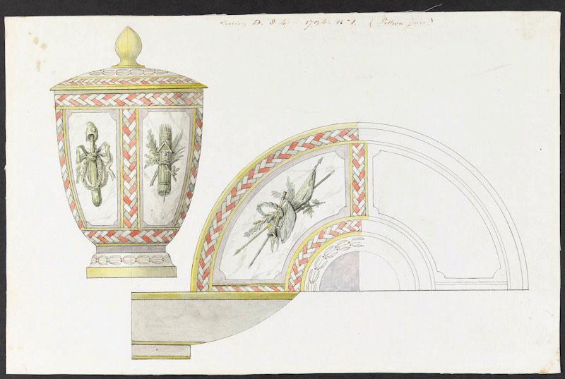 Pot couvert et soucoupe