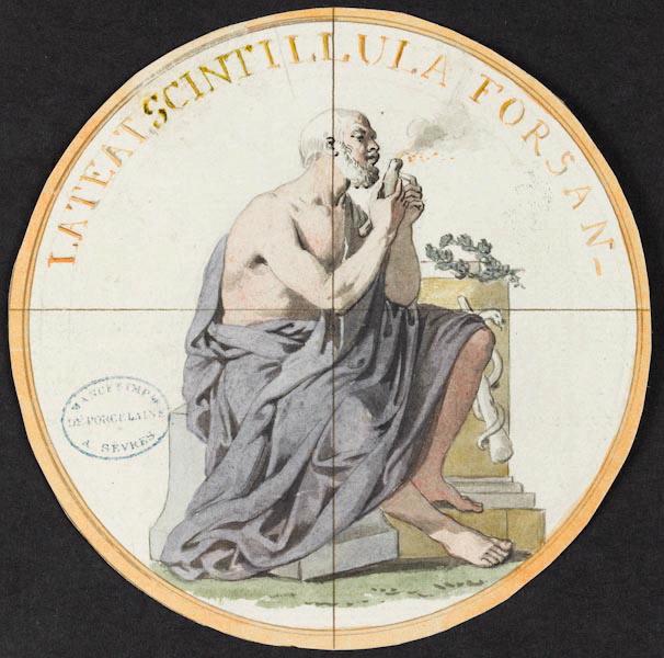 Esculape ; Elément décoratif