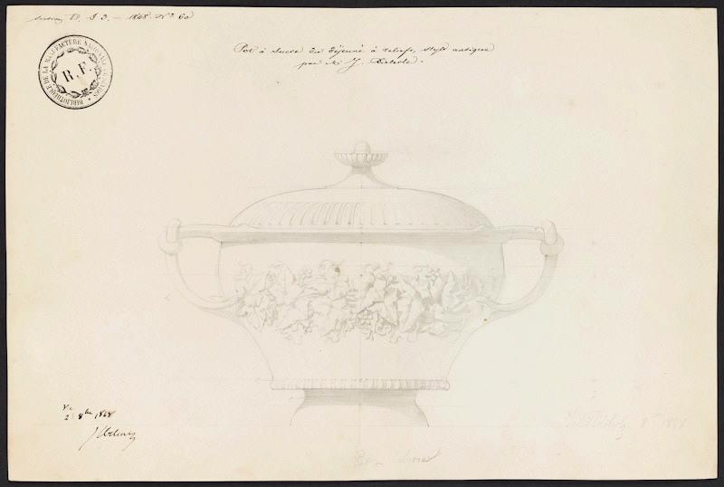 Pot à sucre lizeron