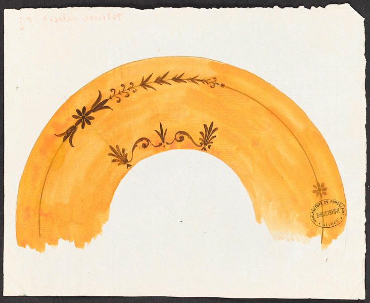 Elément décoratif [Soucoupe]