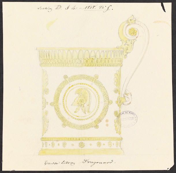 Tasse litron Fragonard