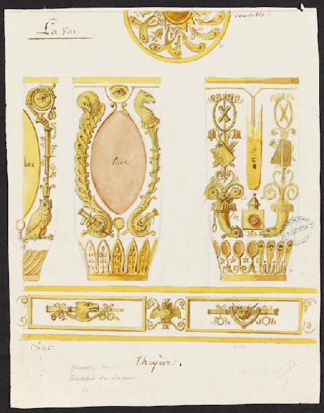 Théière du Déjeuner des Sens (Déjeuner des Sens, par Develly (1817))