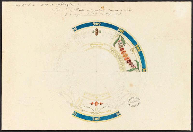 Éléments décoratifs [Soucoupe du Déjeuner des Fruits et des graines]