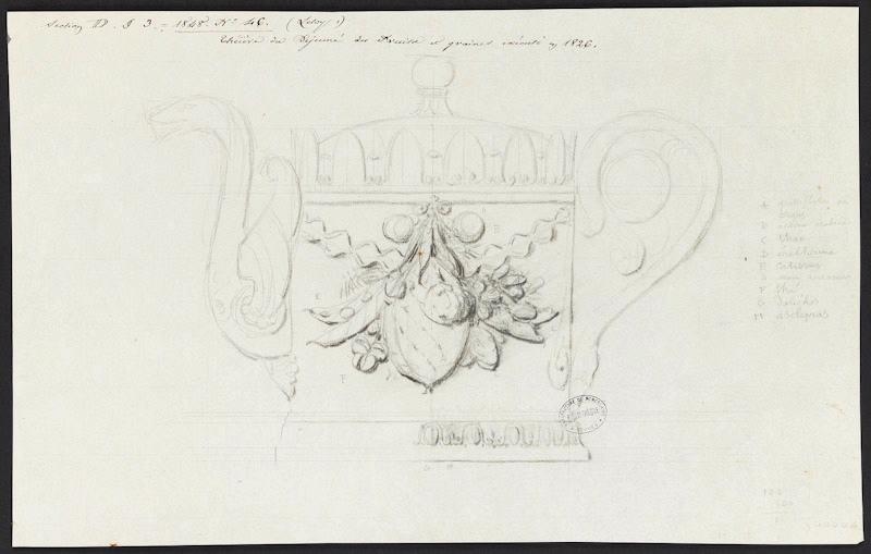 Théière Fragonard du Déjeuner des Fruits et des Graines