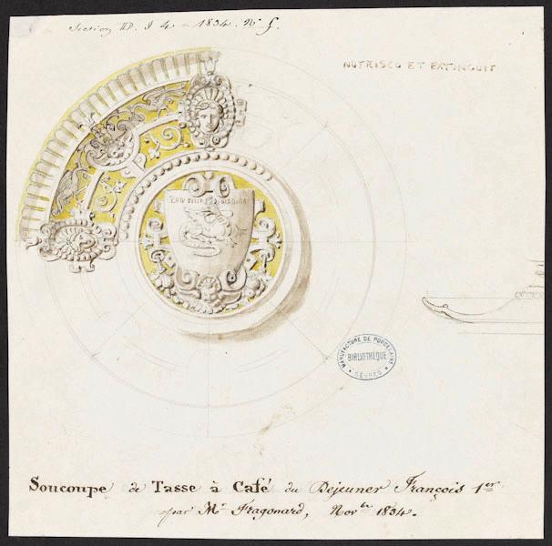 Soucoupe du Déjeuner François 1er