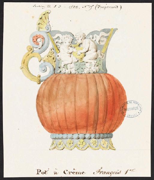 Pot à crème du Déjeuner François 1er