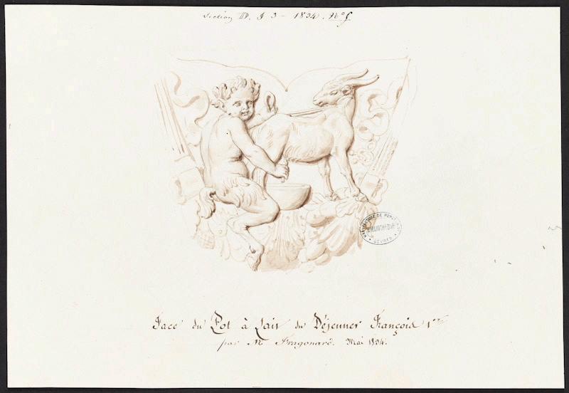 Elément décoratif [Pot à lait du Déjeuner François 1er]