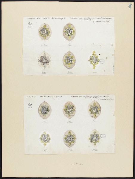 Éléments décoratifs [Attributs du Déjeuner des chasses]