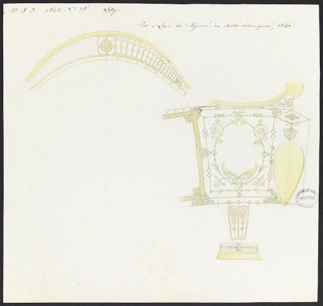 Éléments décoratifs [Pot à lait du Déjeuner des Arts céramique]