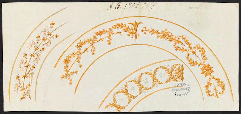 Décor [Assiette] ([Service offert à l'ambassadeur d'Angleterre])