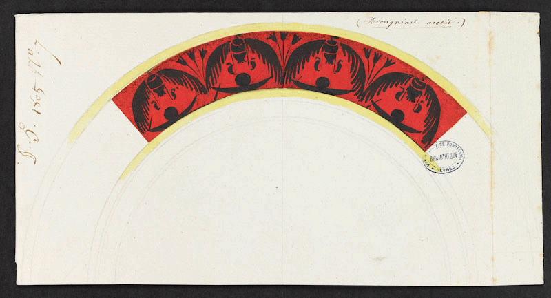 Décor [Assiette] ([Service Olympique ?])